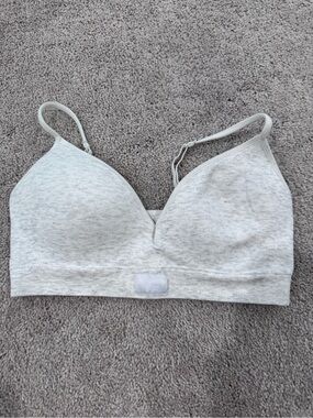 Steve Madden Light Gray Seamless Bralette